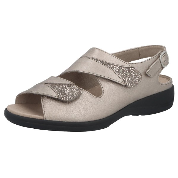Lia - Weite H champagne/taupe