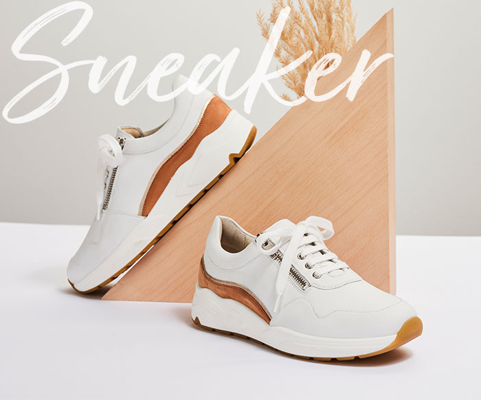Weißer Solidus Komfortschuh Sneaker Kea in der Weite H 