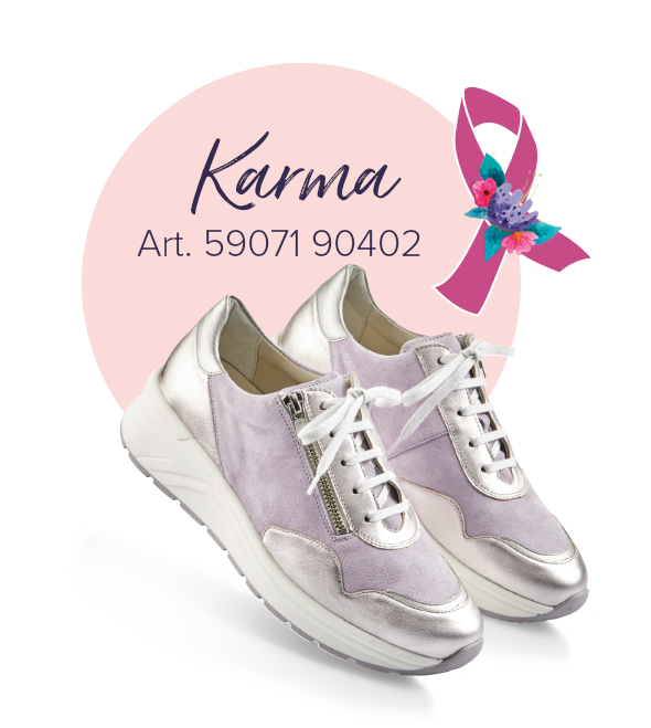 Solidus Pink Ribbon Aktions-Sneaker Karma
