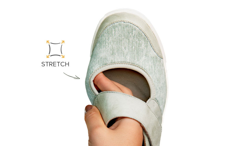 Stretch-Schuh-Mobile