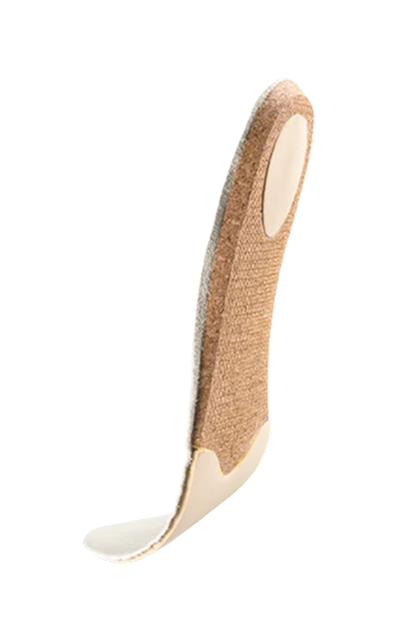 Solidus Wechselfußbett austauschbar als Freisteller in seitlicher Ansicht